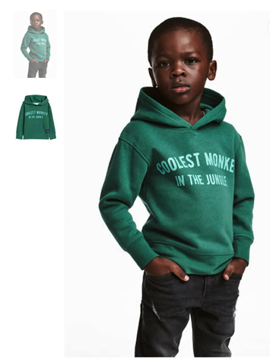 Non-inclusive and insensitive marketing example from H&M